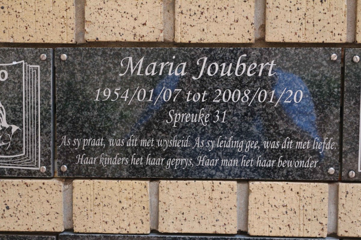 JOUBERT Maria 1954-2008
