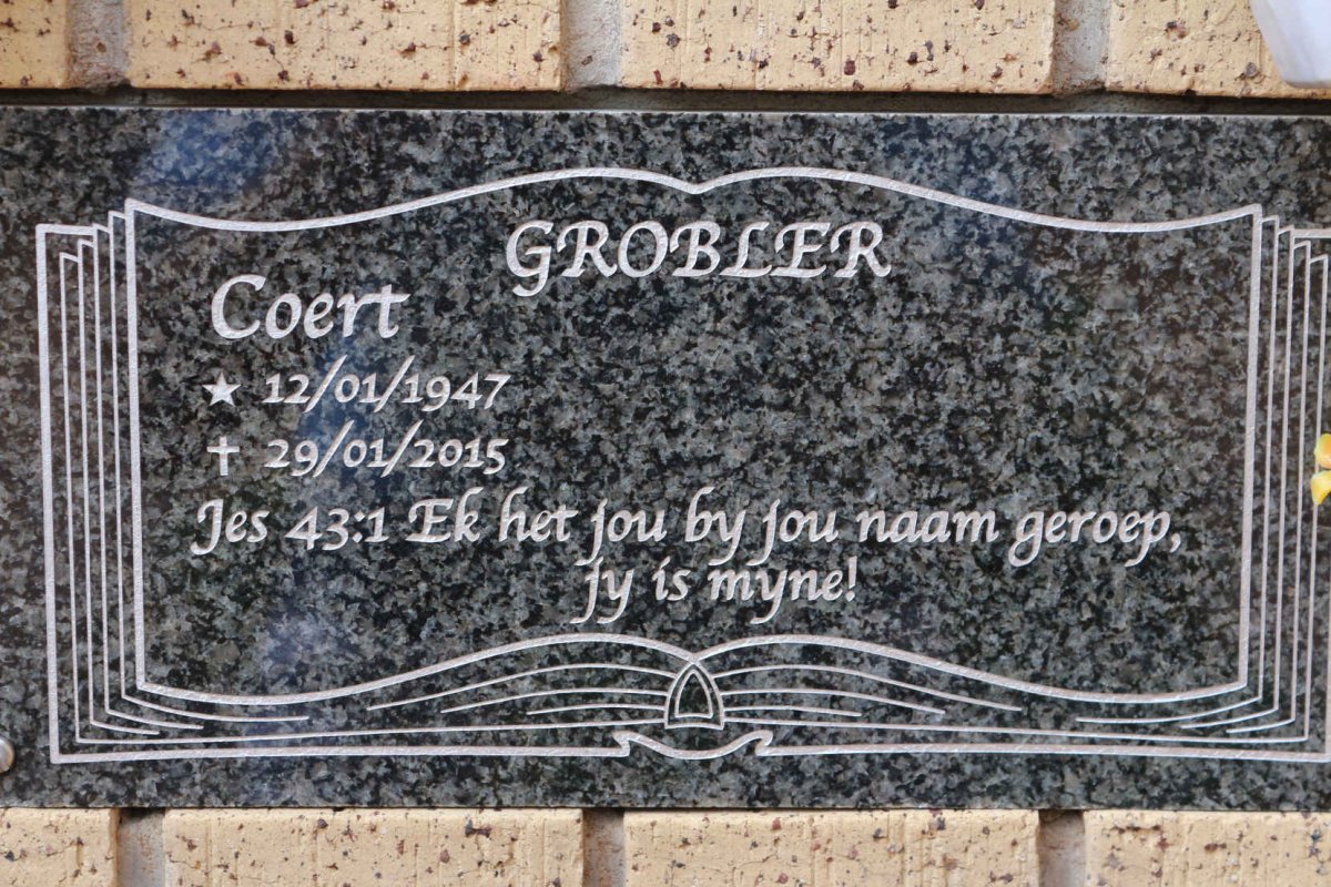 GROBLER Coert 1947-2015