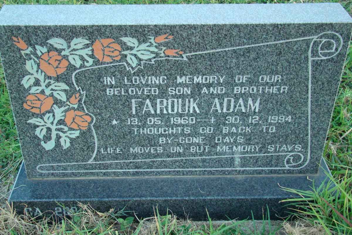 ADAM Farouk 1960-1994