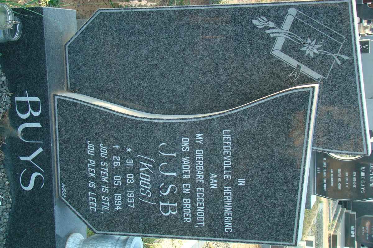 BUYS J.J.S.B. 1937-1994