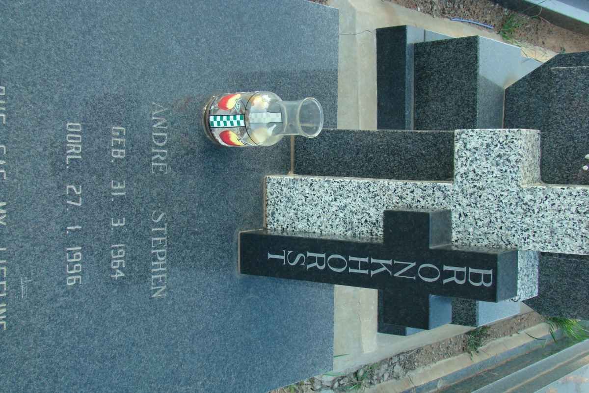 BRONKHORST Andre Stephen 1964-1996