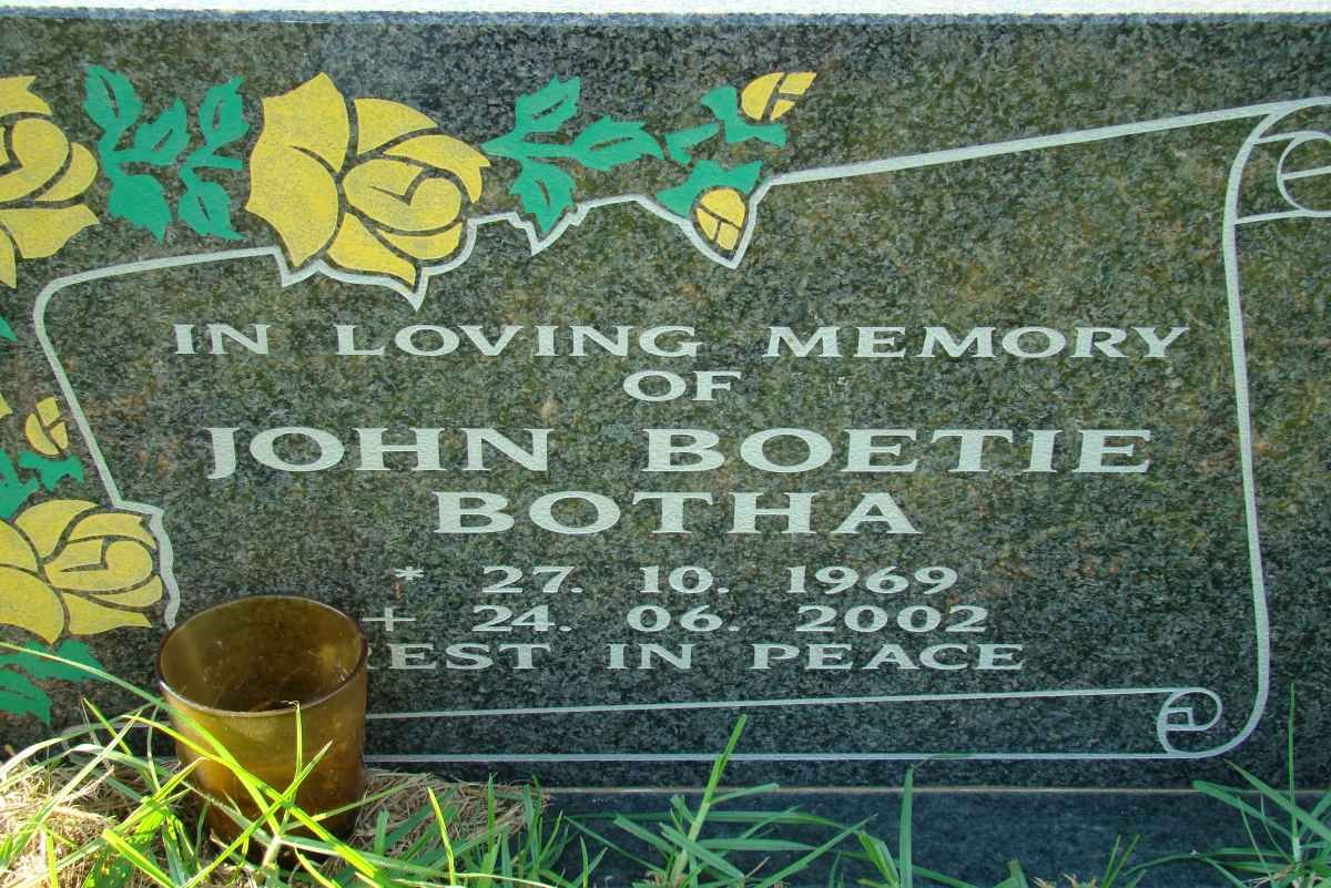 BOTHA Johan Boetie 1969-2002