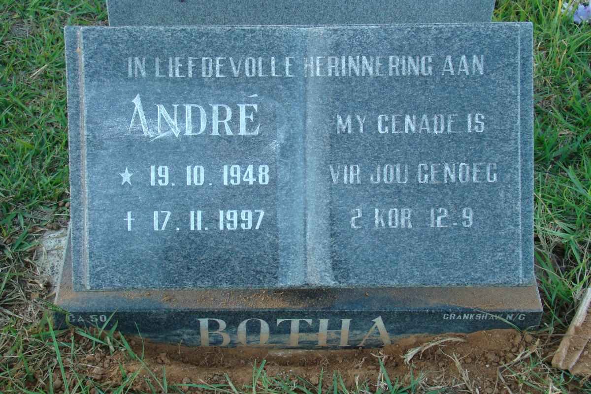 BOTHA Andre 1948-1997
