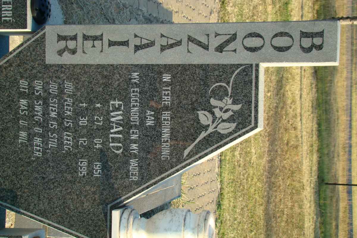 BOONZAAIER Ewald 1951-1995