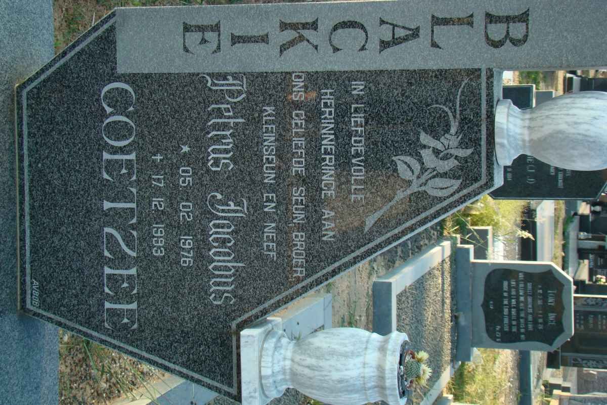 COETZEE Petrus Jacobus 1976-1993