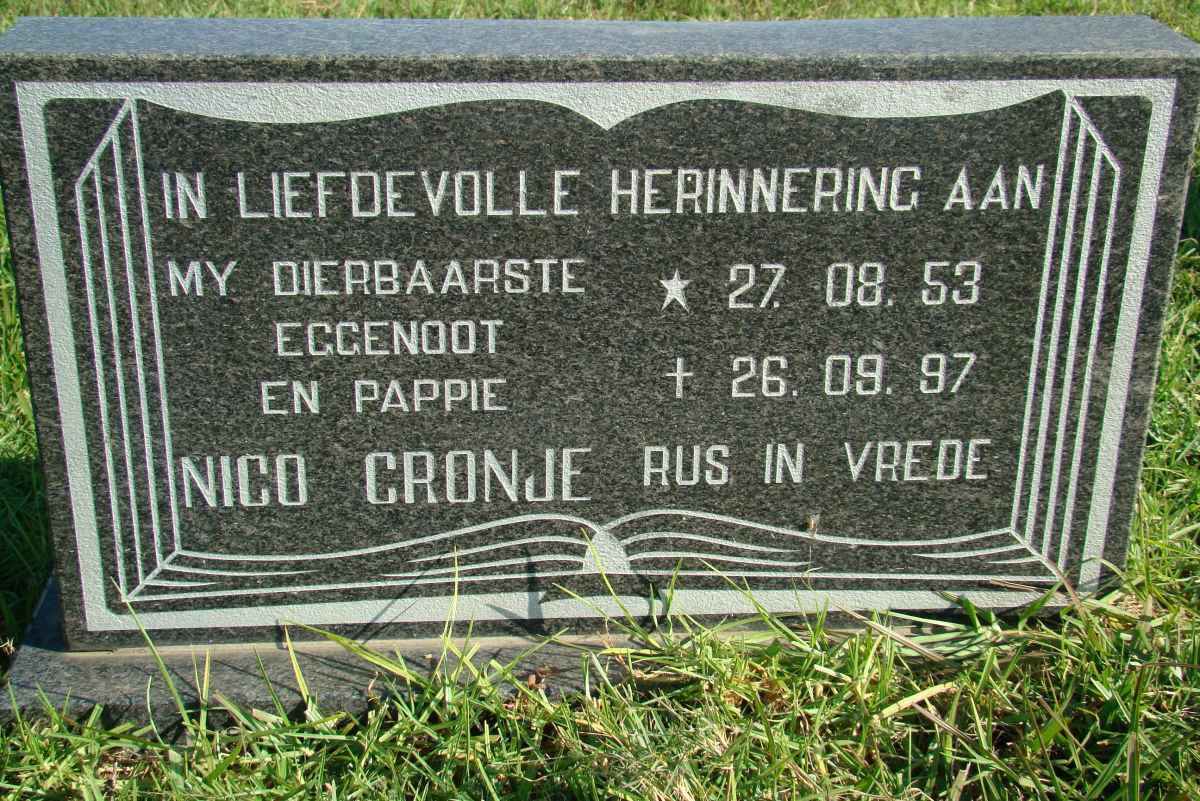CRONJE Nico 1953-1997