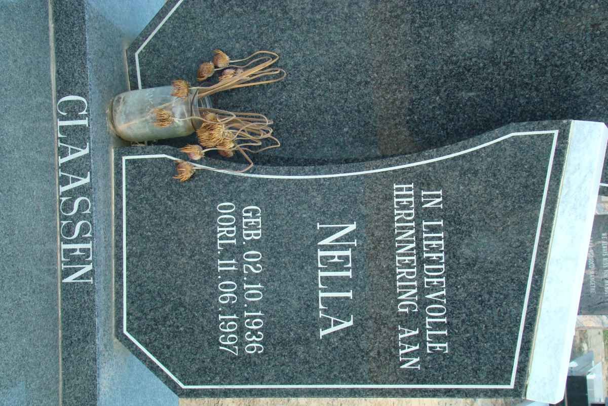 CLAASSEN Nella 1936-1997