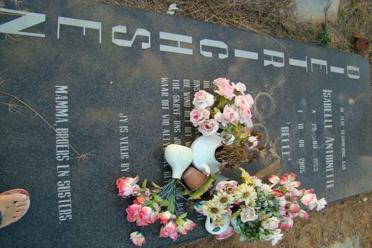 DIETRICHSEN Isabelle Antoinette 1953-2005