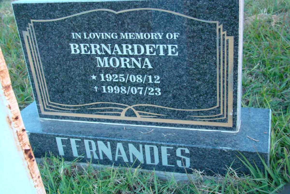 FERNANDES Bernardete Morna 1925-1998