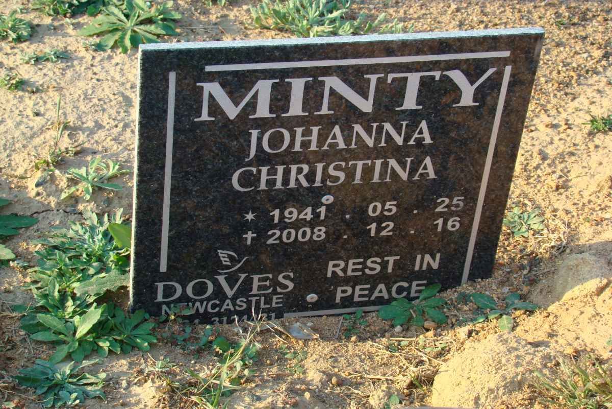 MINTY Johanna Christina 1941-2008