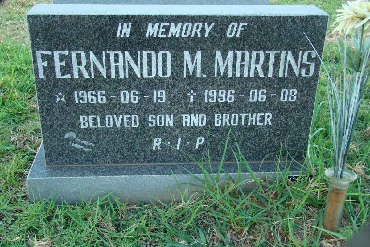 MARTINS Fernando M. 1966-1996