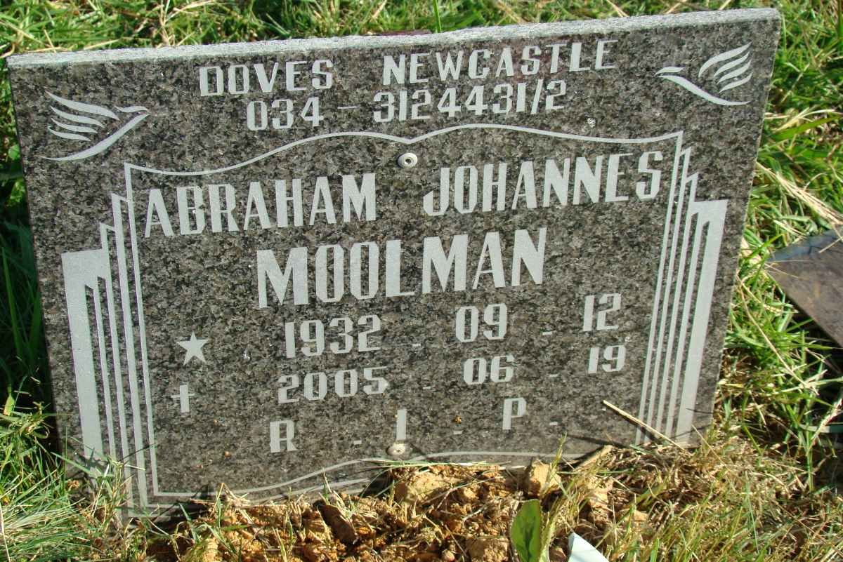 MOOLMAN Abraham Johannes 1932-2005
