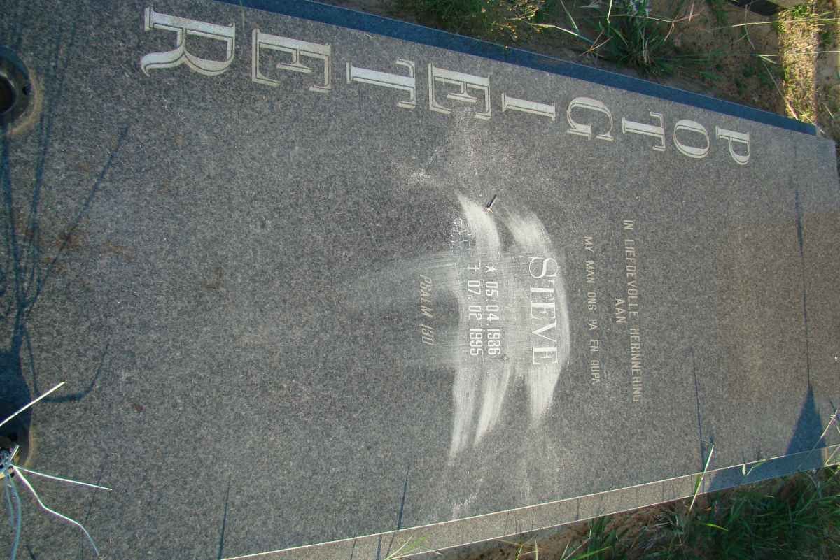 POTGIETER Steve 1936-1995