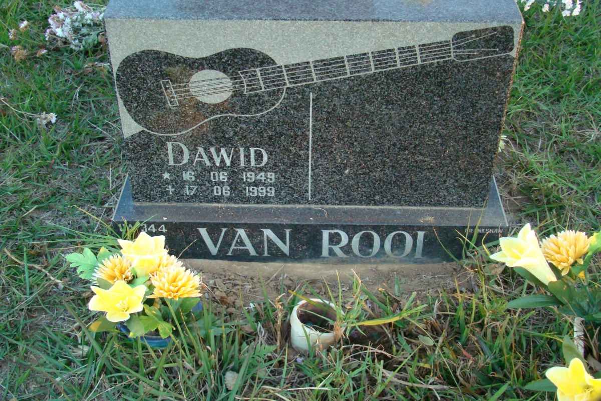 ROOI Dawid, van 1949-1999