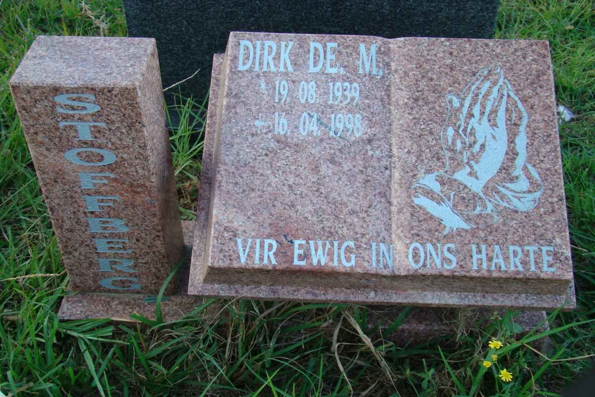 STOFFBERG Dirk de M. 1939-1998