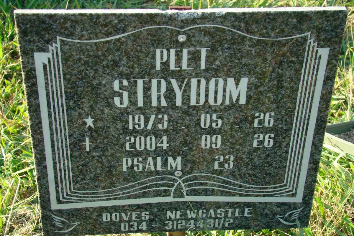 STRYDOM Peet 1973-2004