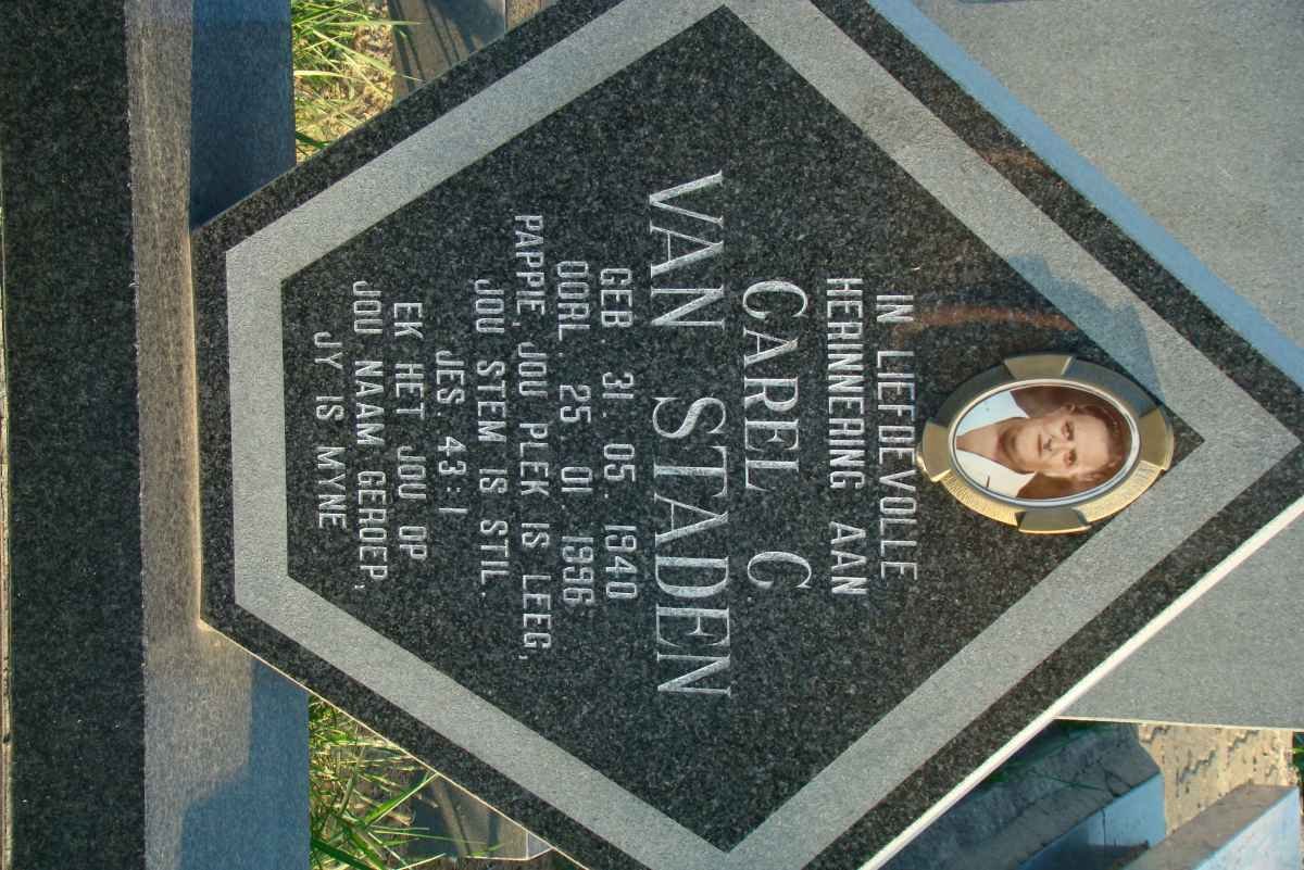 STADEN Carel C., van 1940-1996