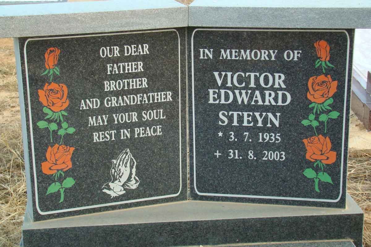 STEYN Victor Edward 1935-2003