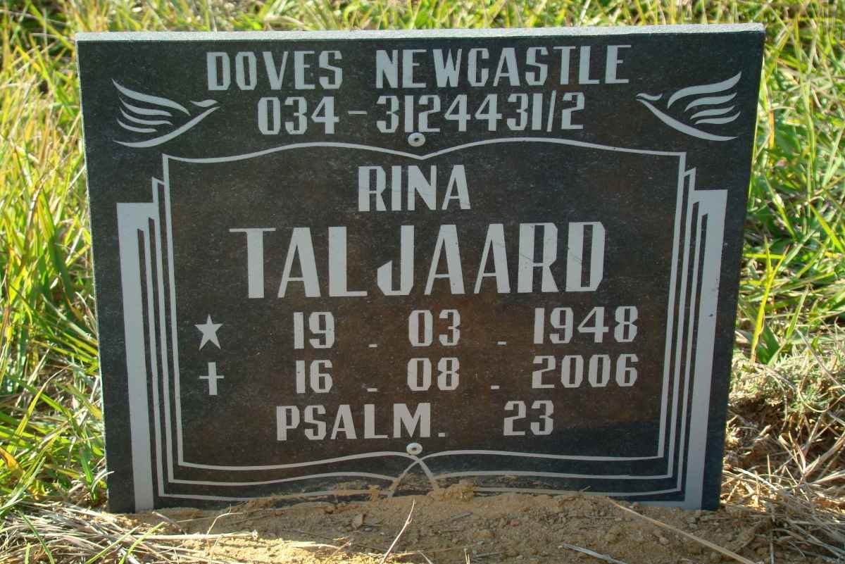 TALJAARD Rina 1948-2006