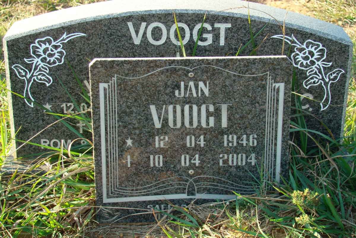 VOOGT Jan 1946-2004