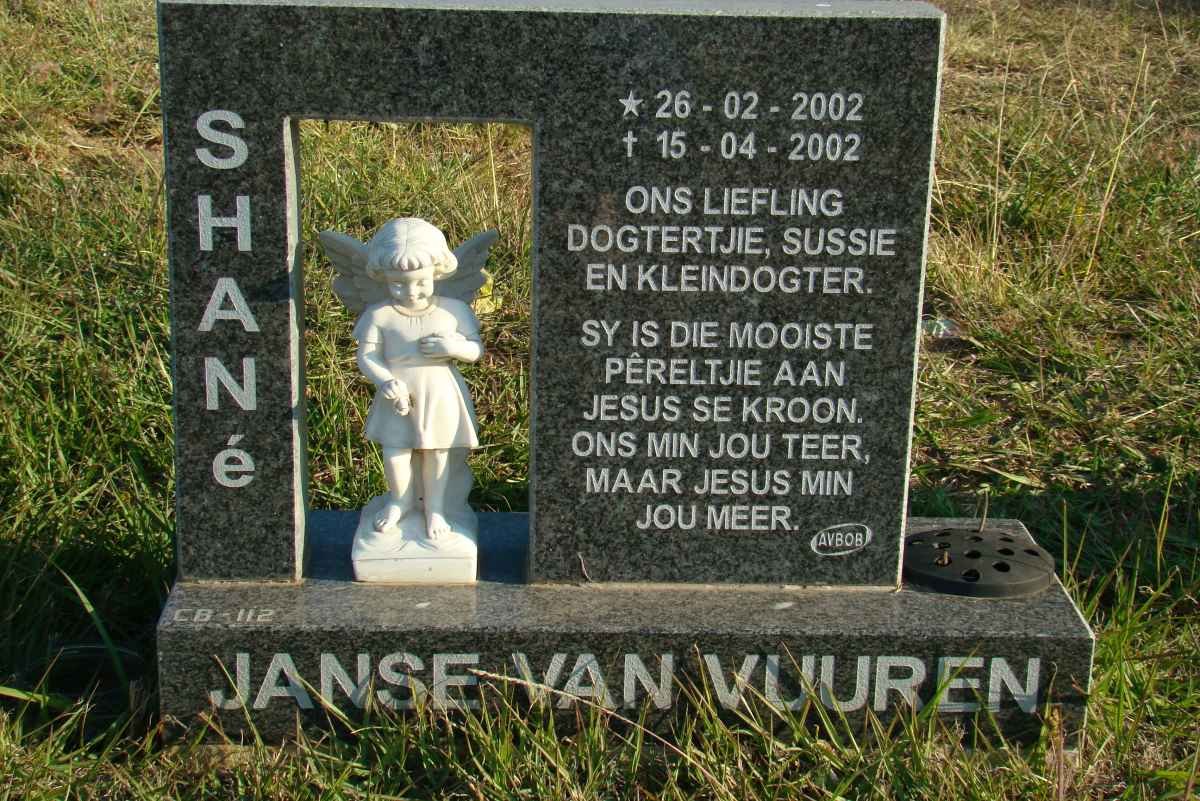 VUUREN Shane, Janse van 2002-2002
