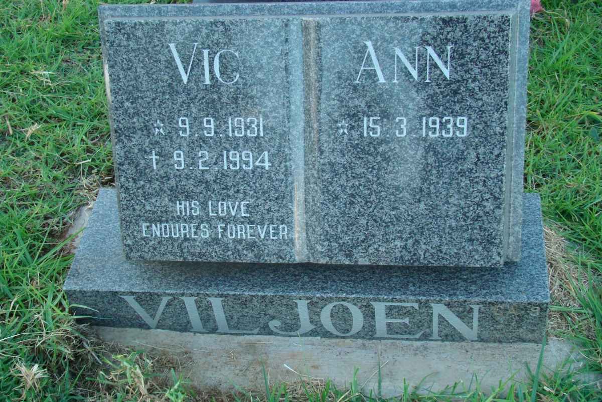 VILJOEN Vic 1931-1994 &amp; Ann 1939-