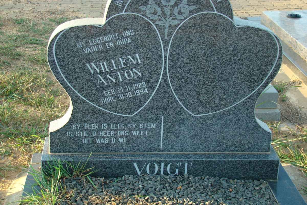 VOIGT Willem Anton 1929-1994