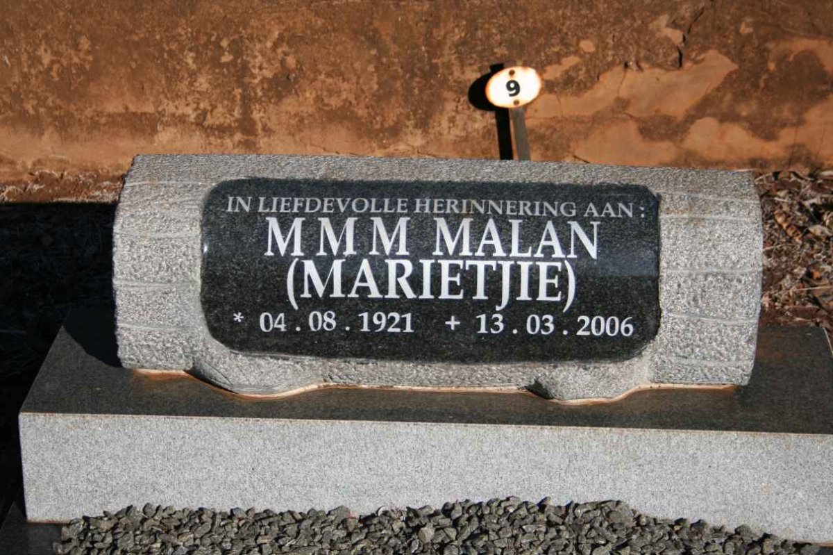 MALAN M.M.M. 1921-2006