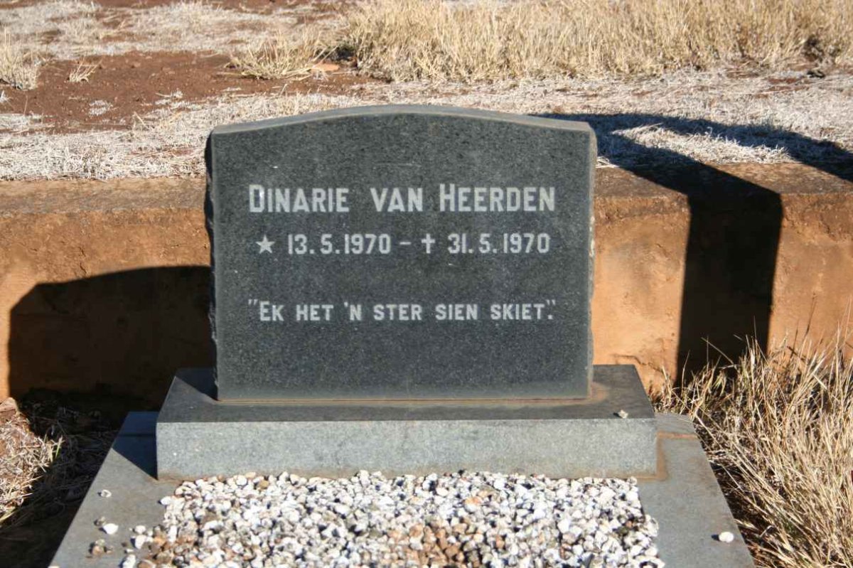 HEERDEN Dinarie, van 1970-1970