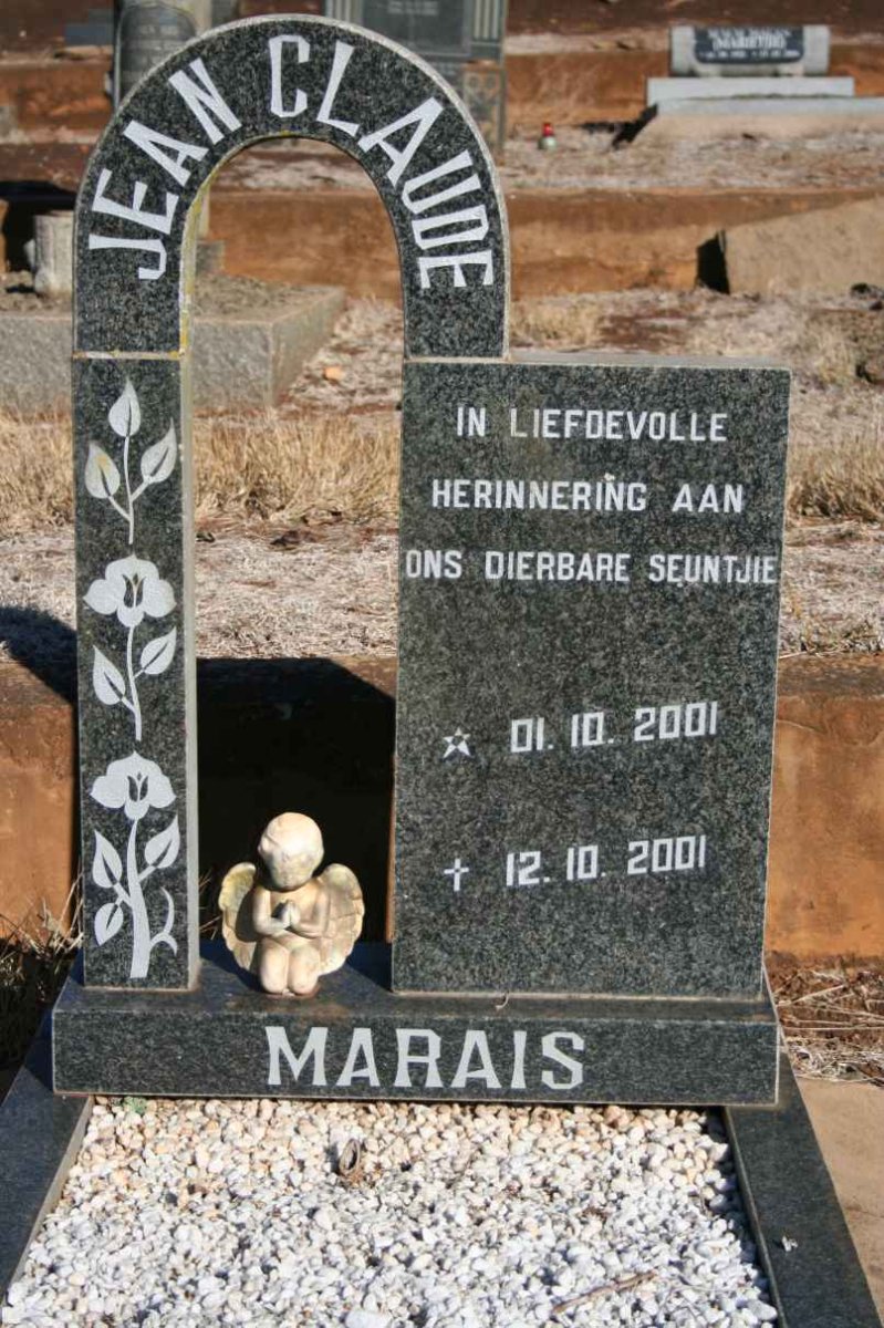 MARAIS Jean Claude 2001-2001
