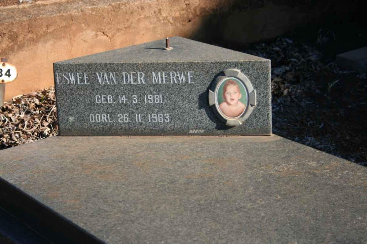 MERWE Eswee, van der 1981-1983
