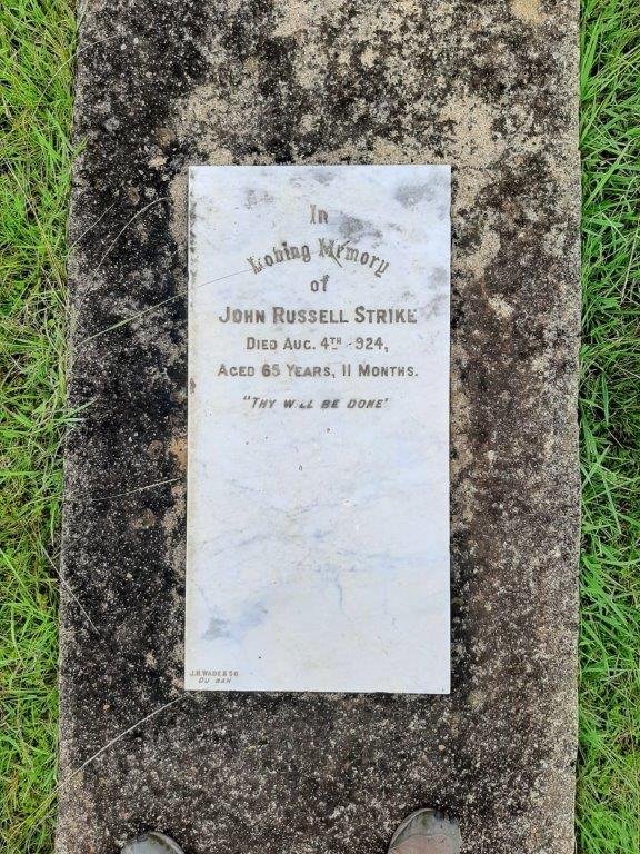STRIKE John Russell -1924