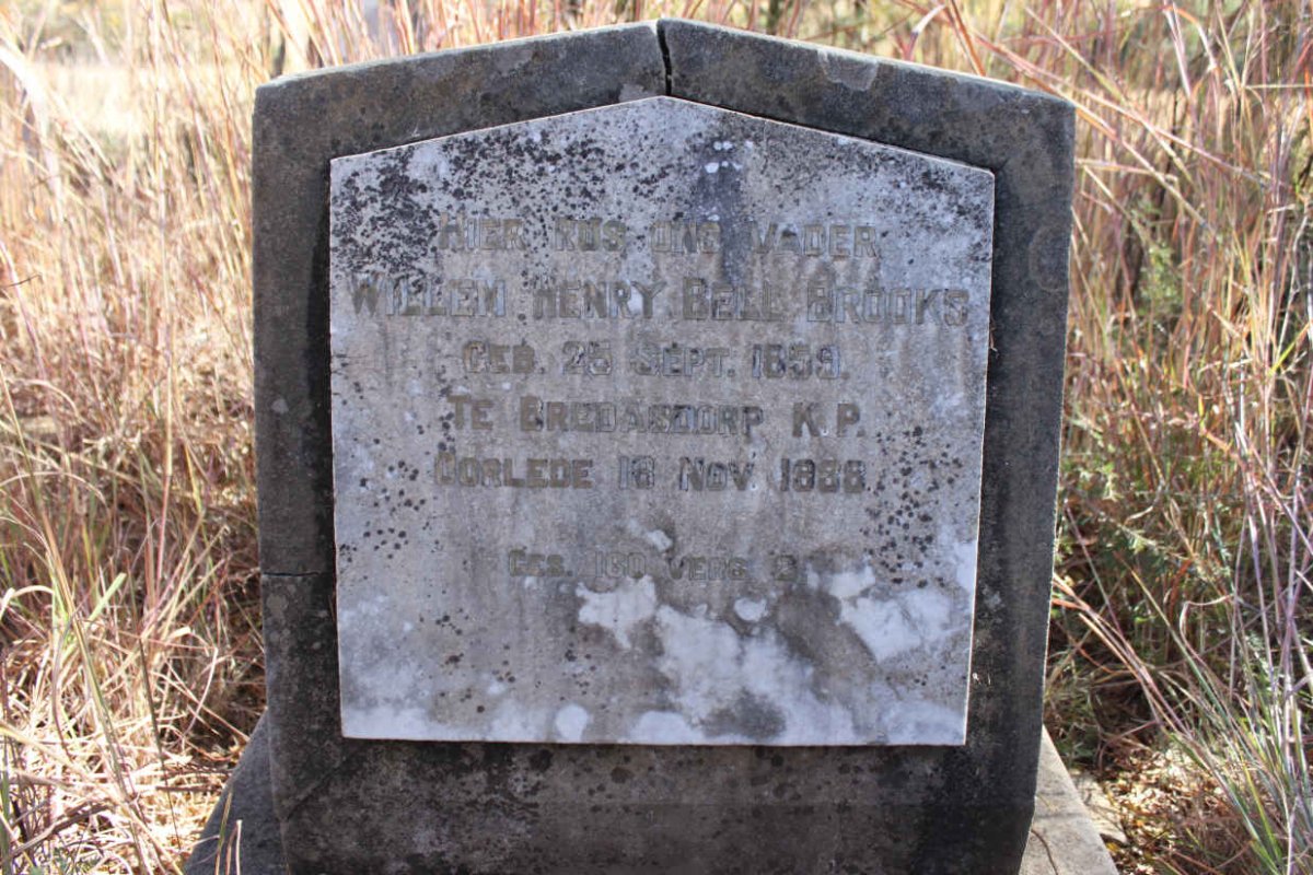 BROOKS Willem Henry Bell 1859-1938