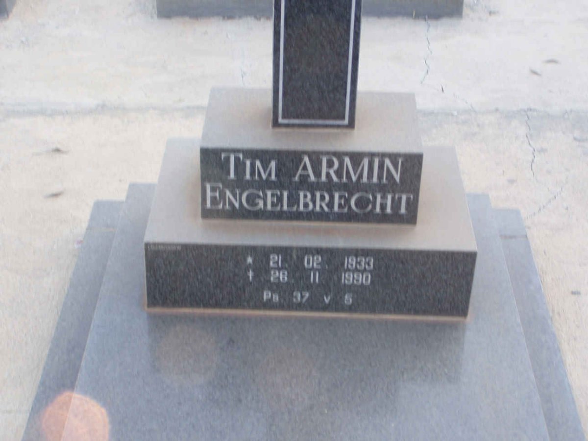 ENGELBRECHT Tim  Armin 1933-1990