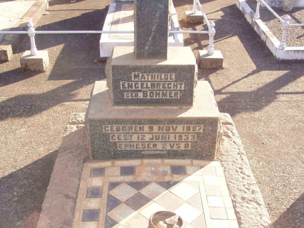ENGELBRECHT Mathilde nee BOHMER 1867-1933