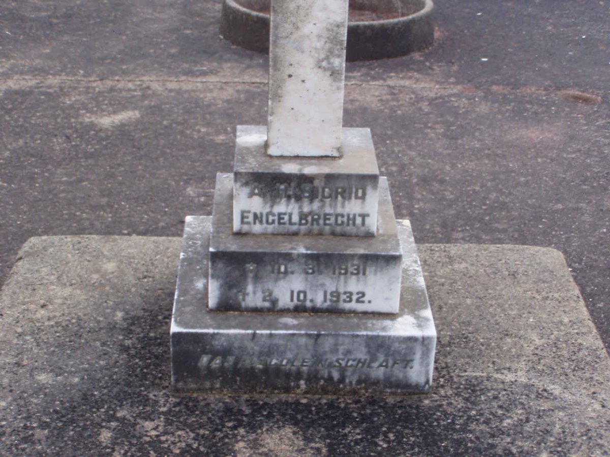 ENGELBRECHT A.H. Sigrid 1931-1932