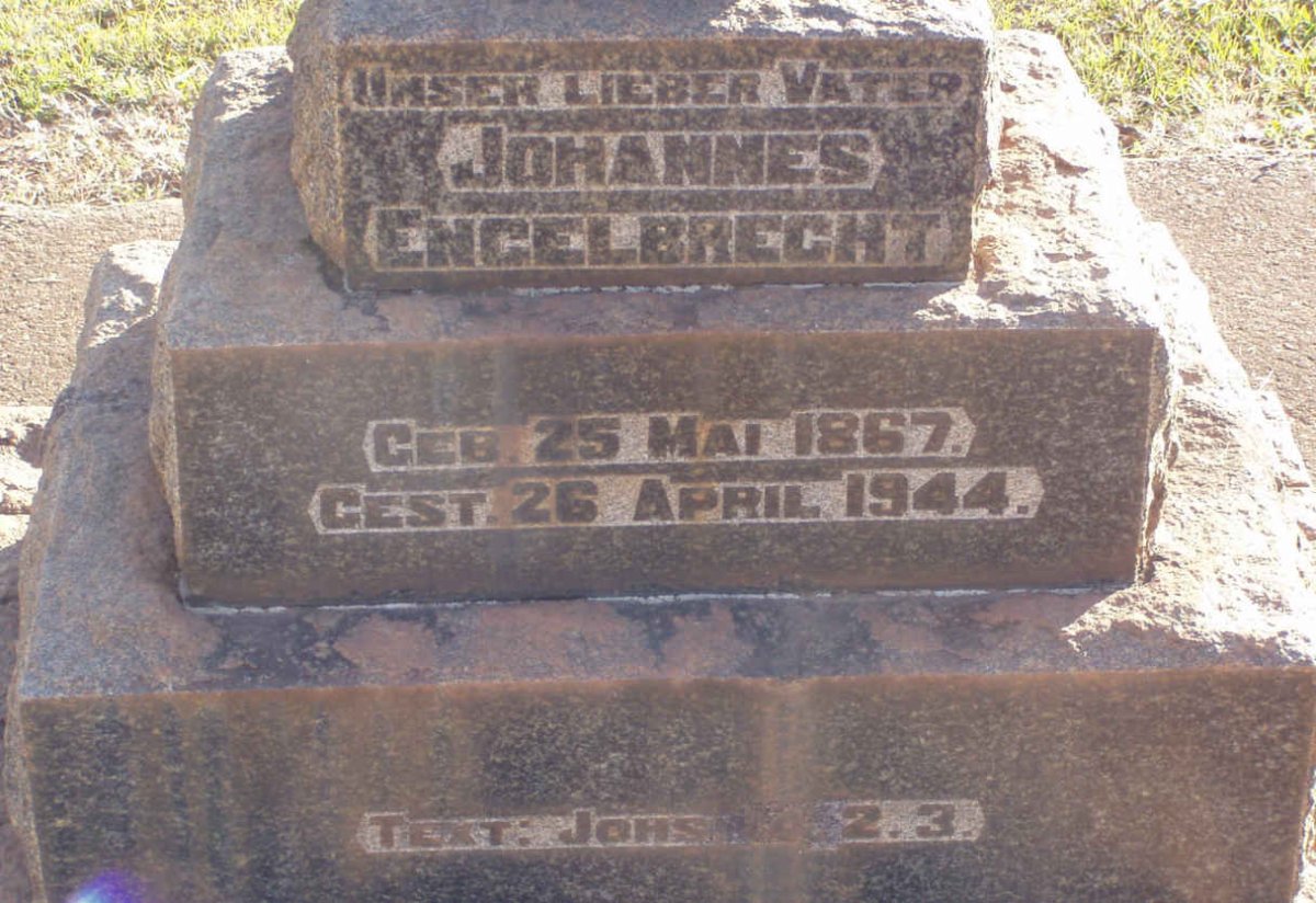 ENGELBRECHT Johannes 1867-1944