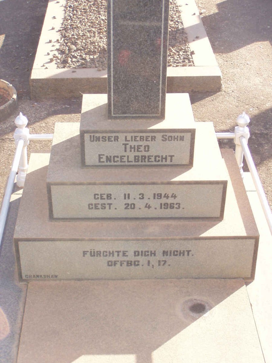 ENGELBRECHT Theo 1944-1963