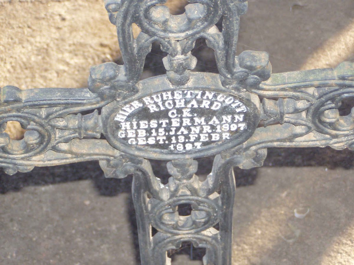 HIESTERMANN Richard C.K.  1897-1897