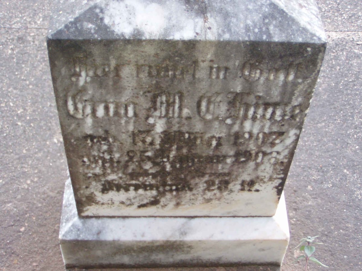 HINZE Erna M.C. 1907-1908