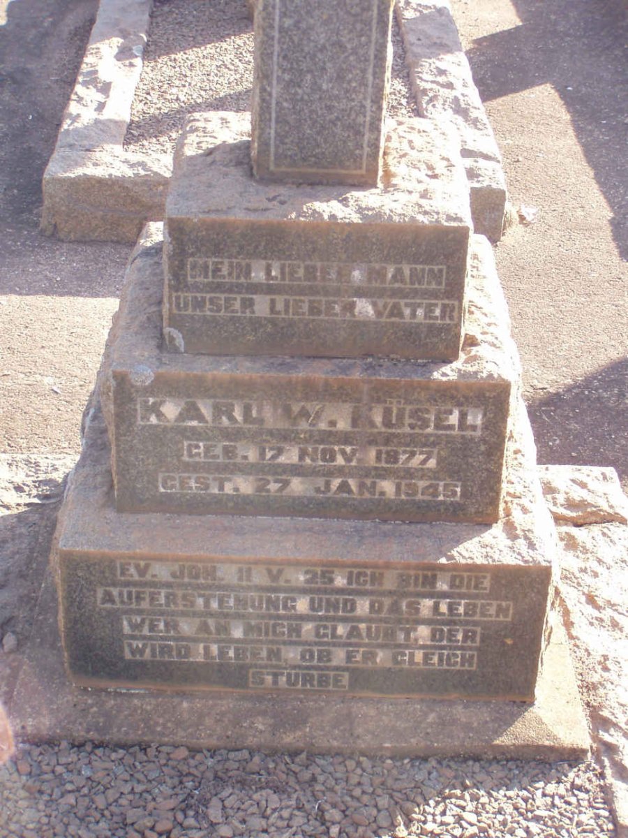 KUSEL Karl W. 1877-1945