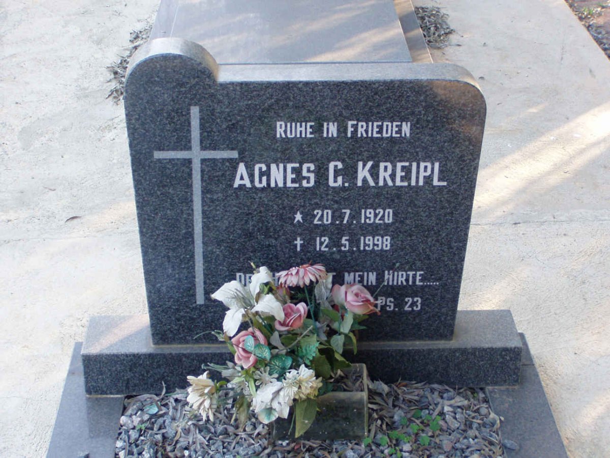 KREIPL Agnes G. 1920-1998