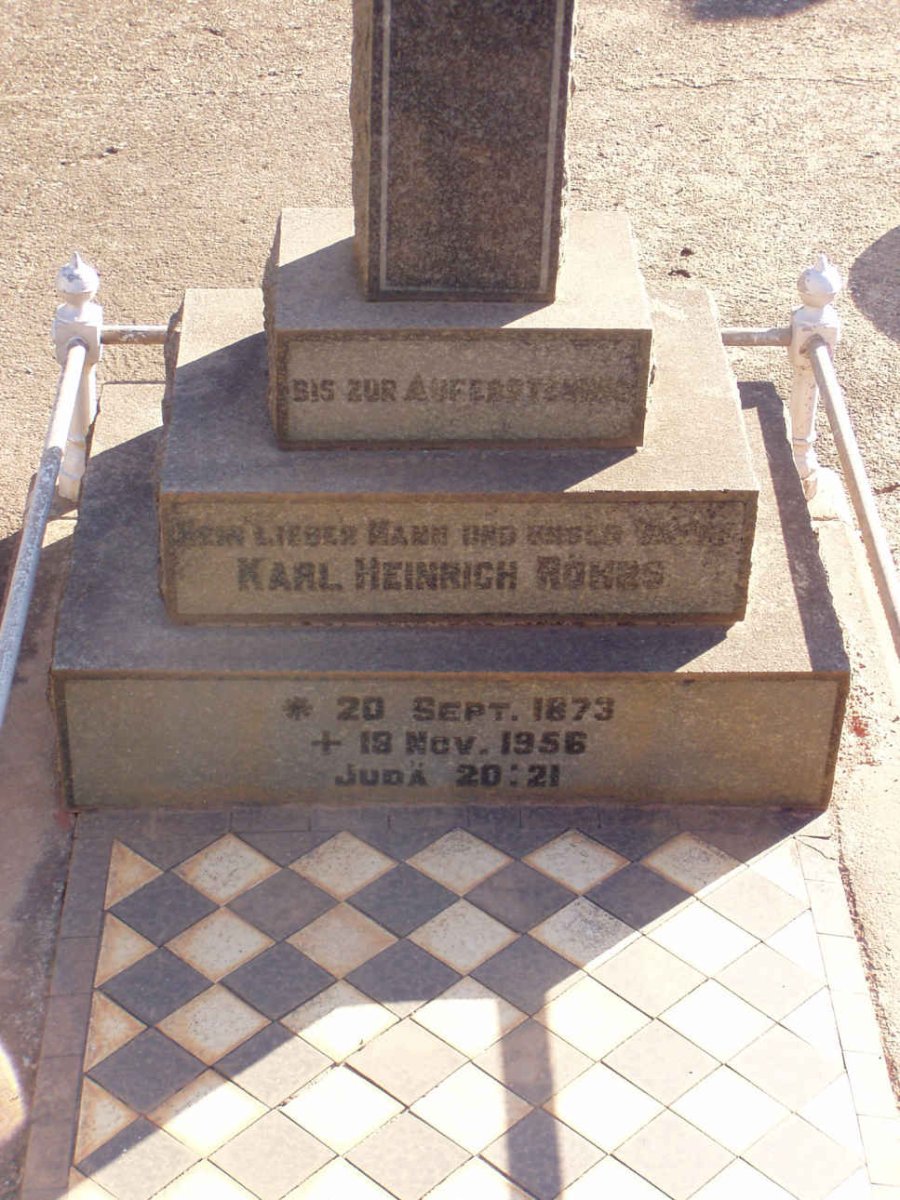 ROHRS Karl Heinrich 1873-1956
