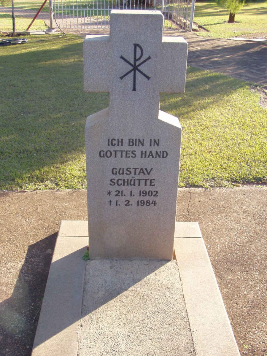 SCHUTTE Gustav 1902-1984