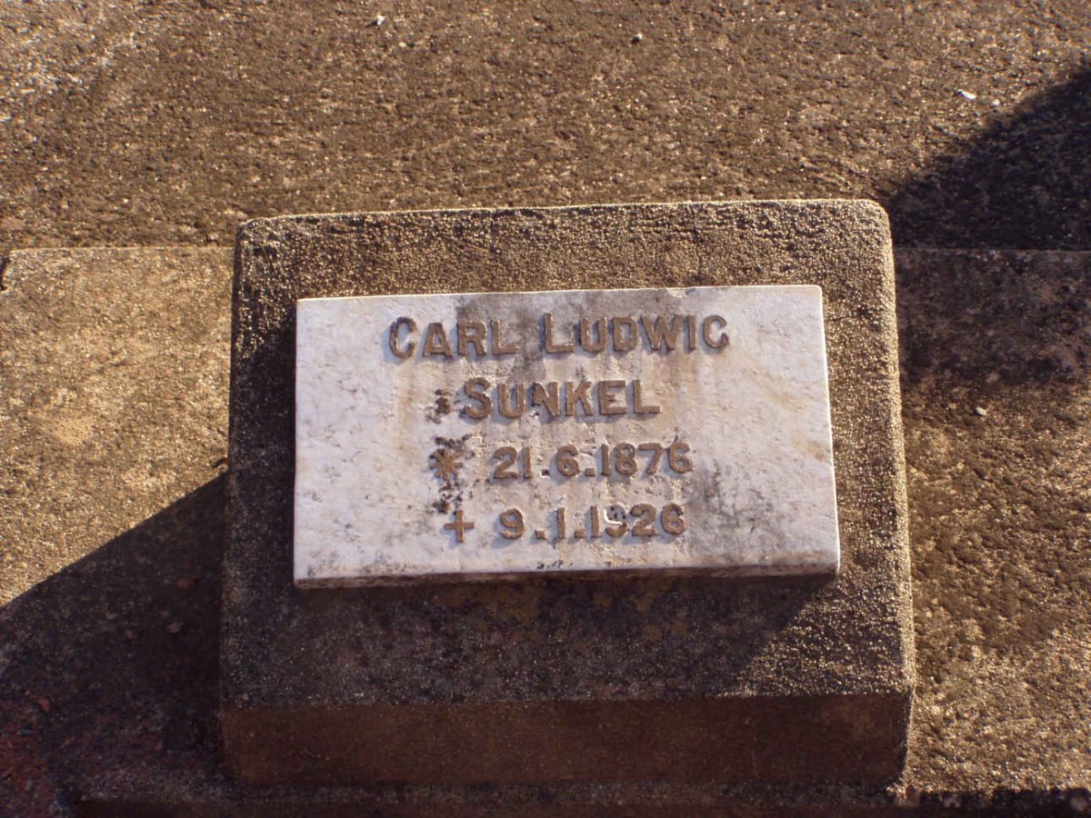 SUNKEL Carl Ludwig 1876-1926