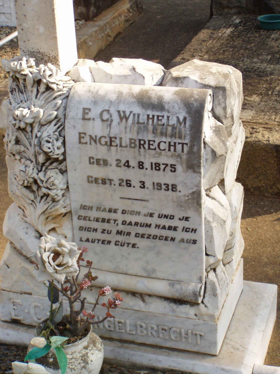 ENGELBRECHT E.C. Wilhelm 1875-1938