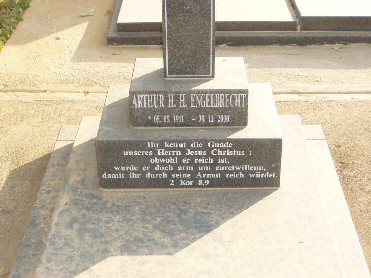 ENGELBRECHT Arthur H.H. 1911-2000