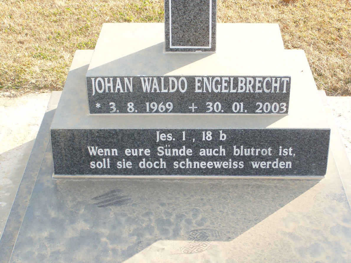 ENGELBRECHT Johan Waldo 1969-2003