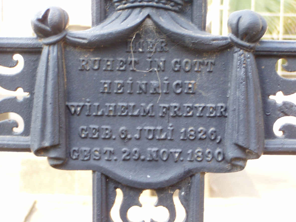 FREYER Heinrich Wilhelm 1826-1890