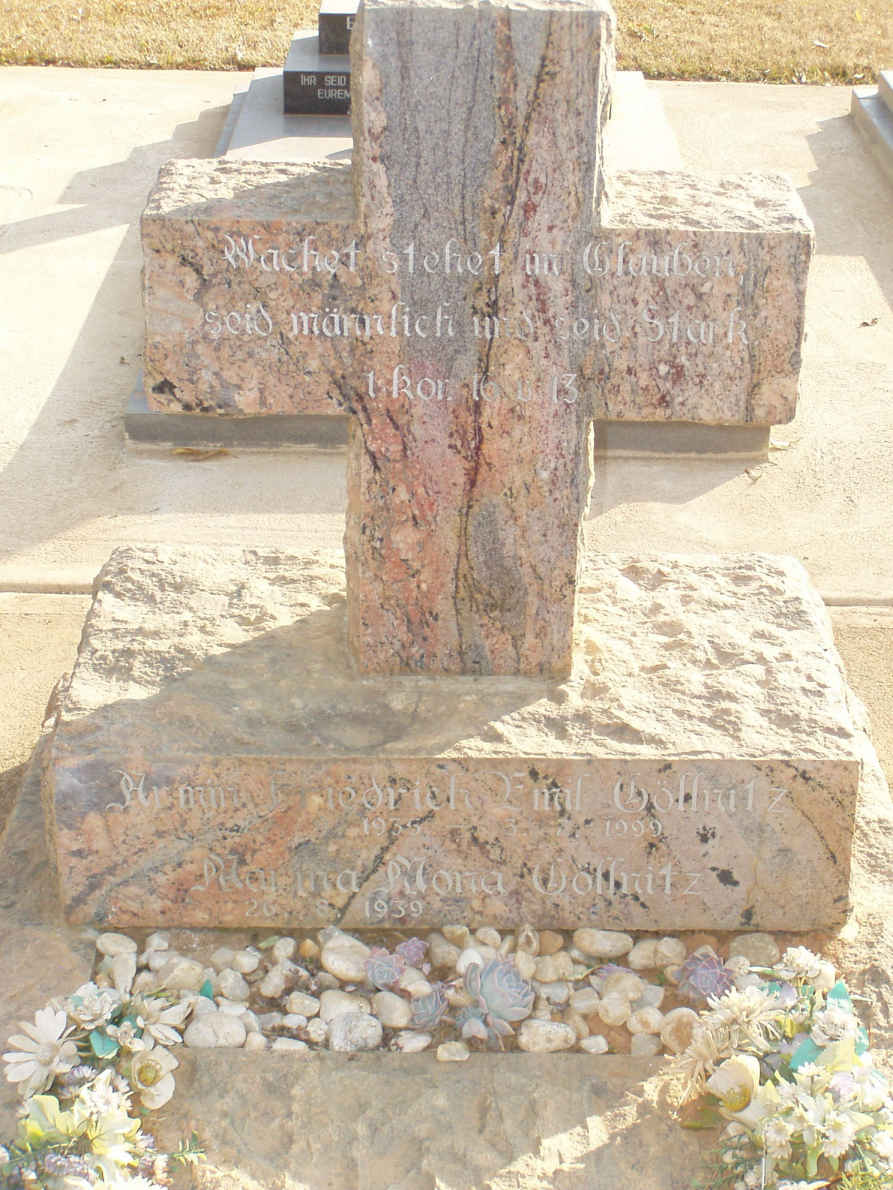 GÖLLNITZ Armin Friedrich Emil 1935-1999 &amp; Martha Maria 1939-